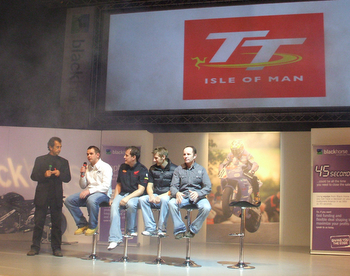 The panel discusses the new race schedule at the NEC